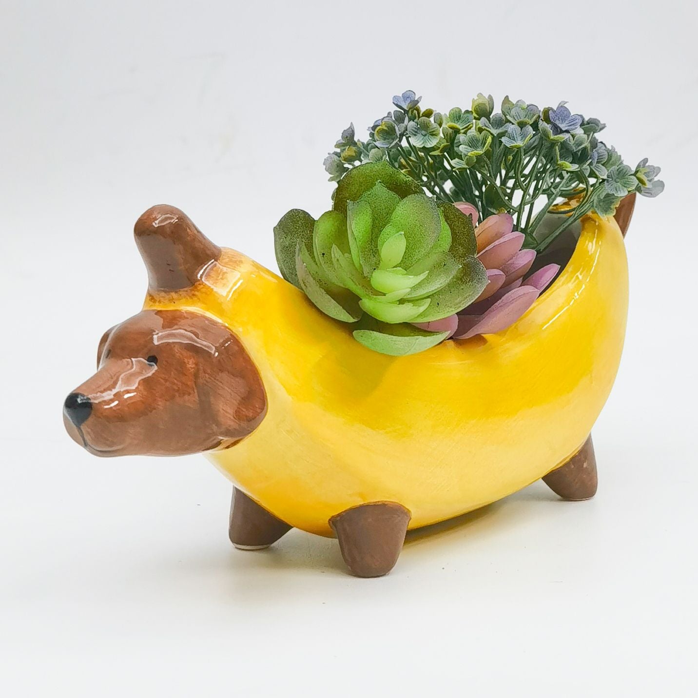 Banana Dog Planter