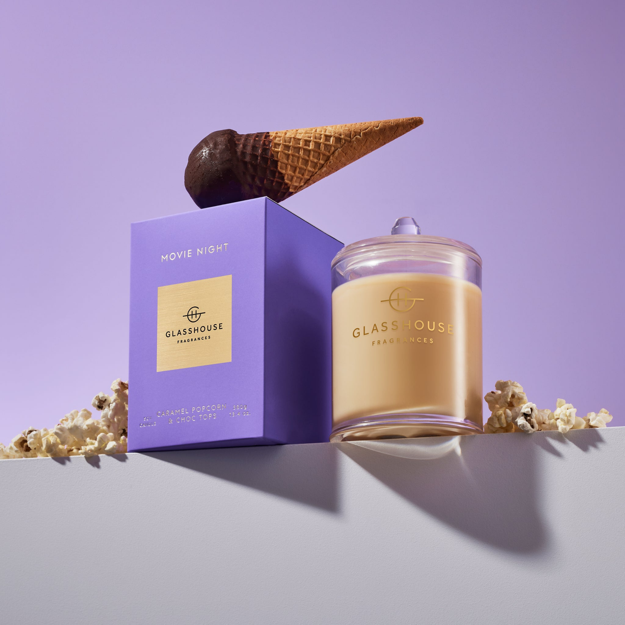 Movie Night Glasshouse Candle