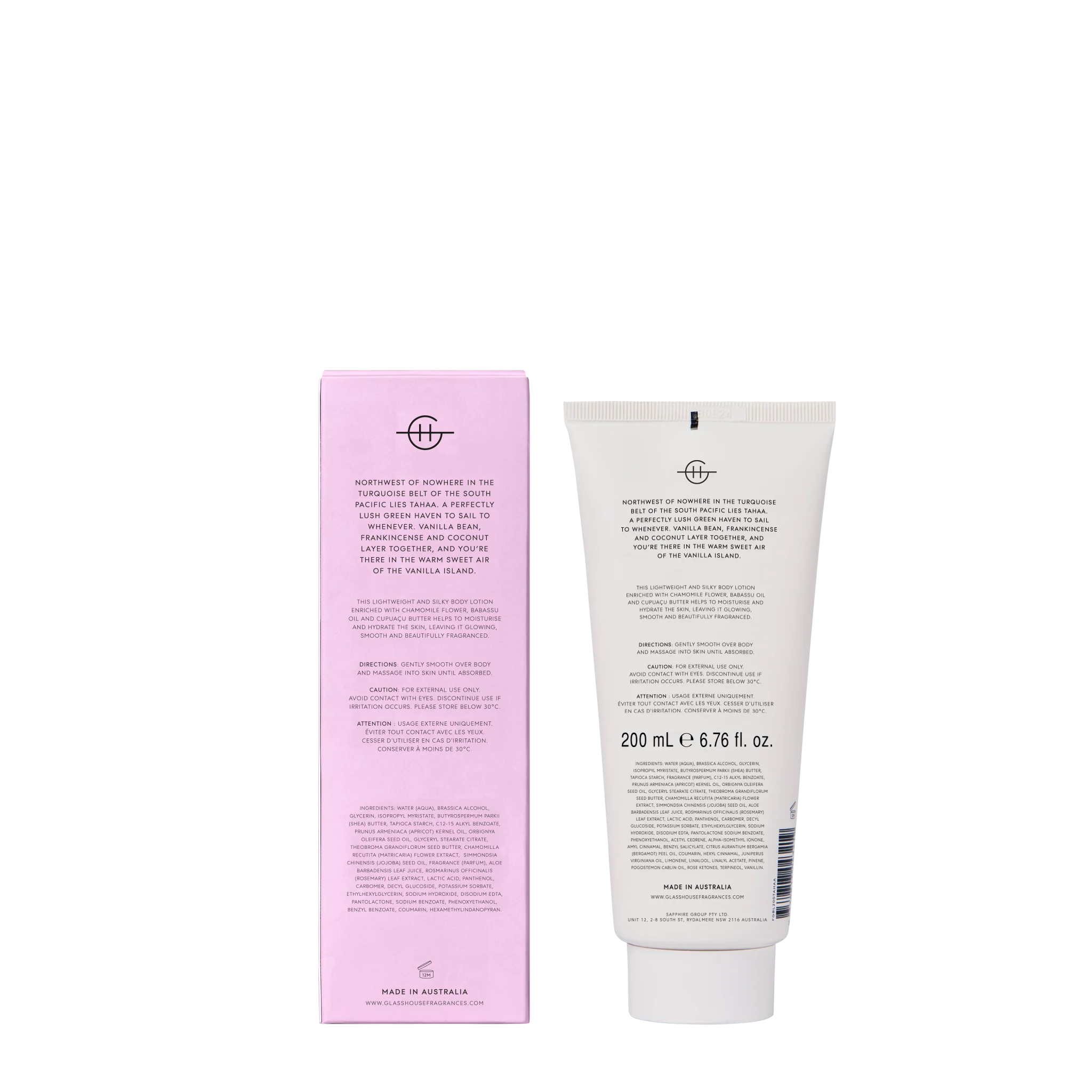A Tahaa Affair Body Lotion