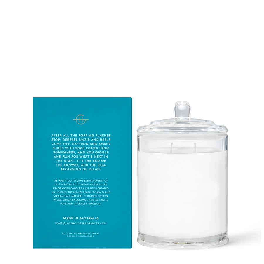 Midnight In Milan Glasshouse Candle