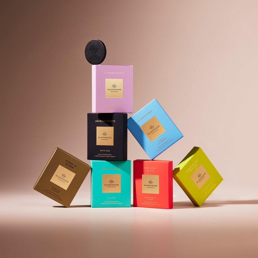 Car Diffuser Replacement Scent Disks(3), The Hamptons