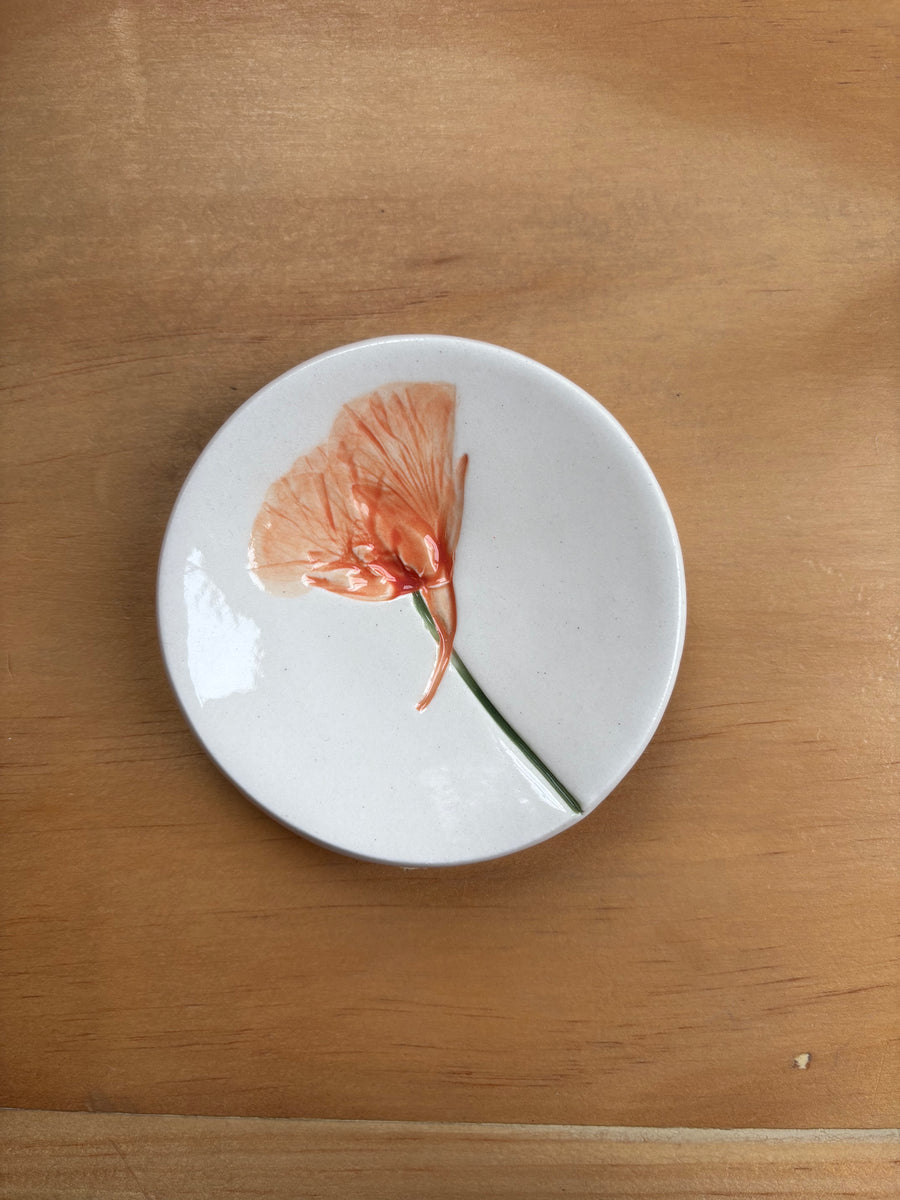 Ceramic Nasturtium Dish (Flower)