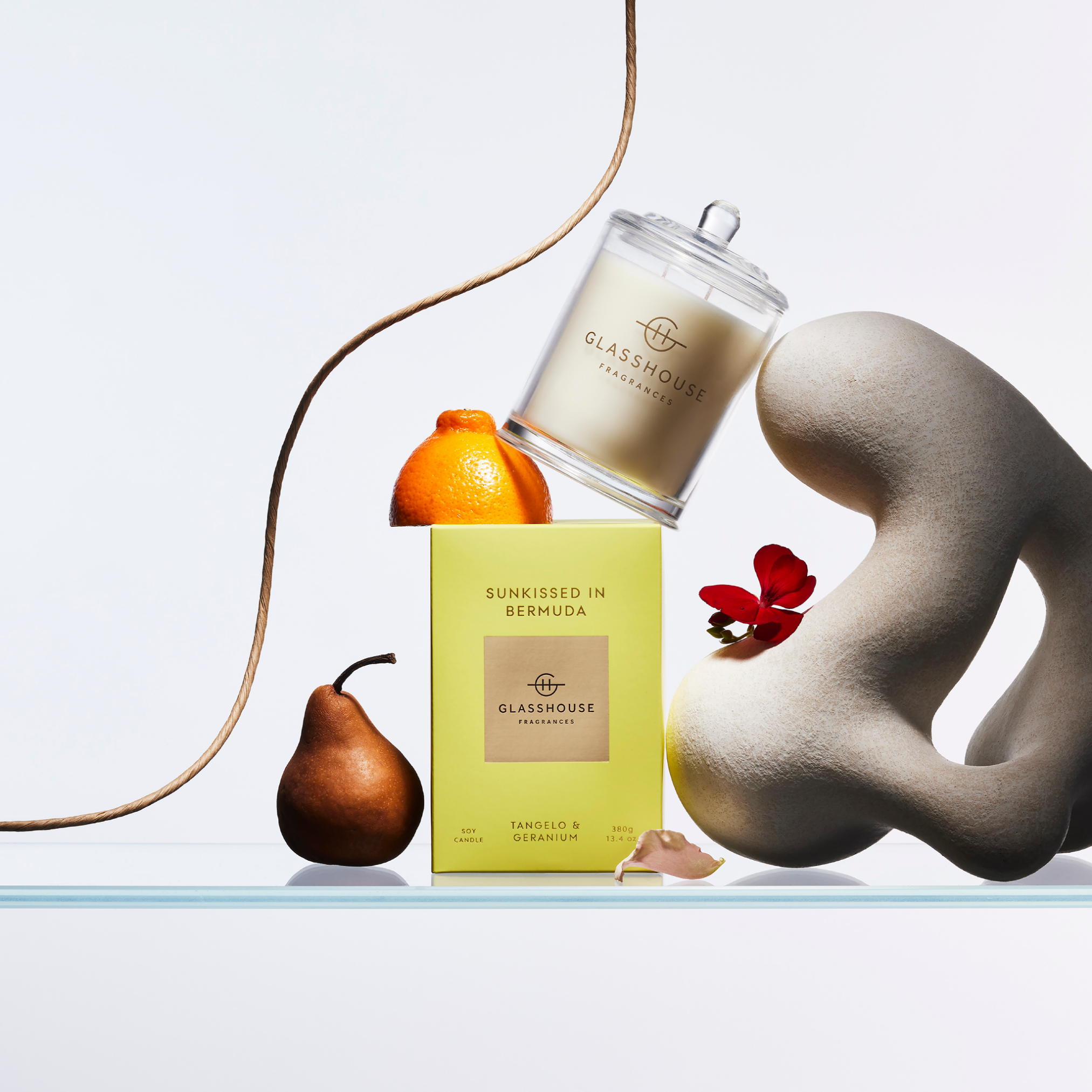 Sunkissed In Bermuda Glasshouse Candle