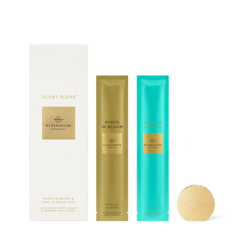 Scent Scene Duo, Lost In Amalfi & Kyoto In Bloom