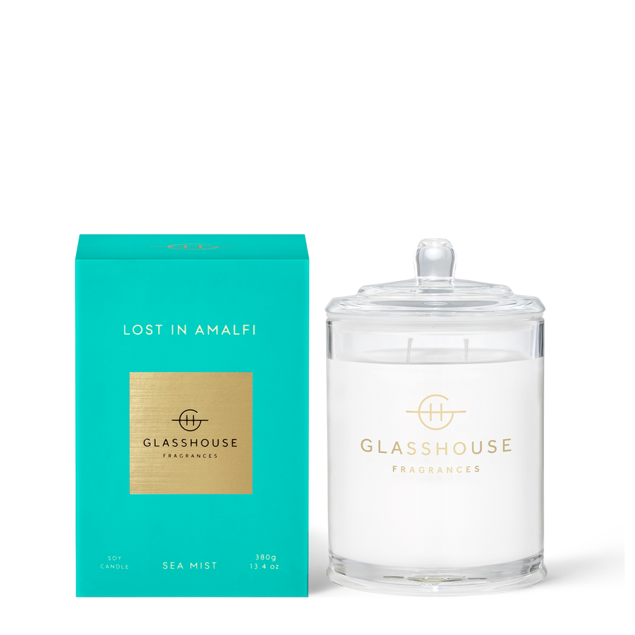 Lost in Amalfi Glasshouse Candle