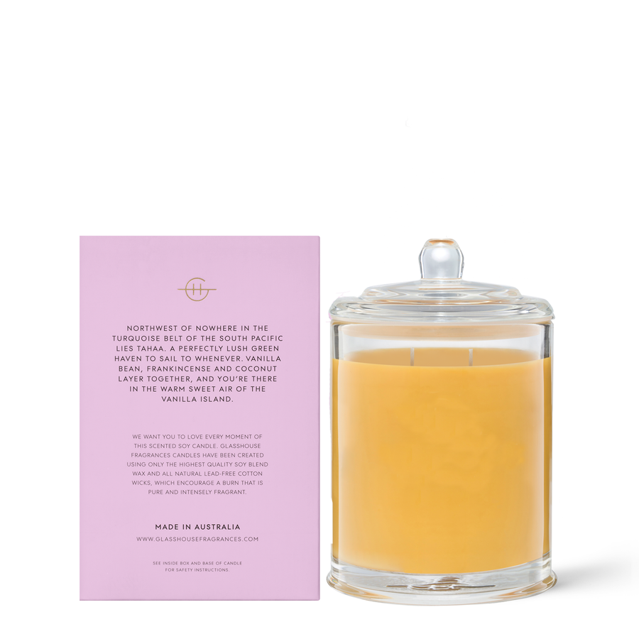 A Tahaa Affair Glasshouse Candle