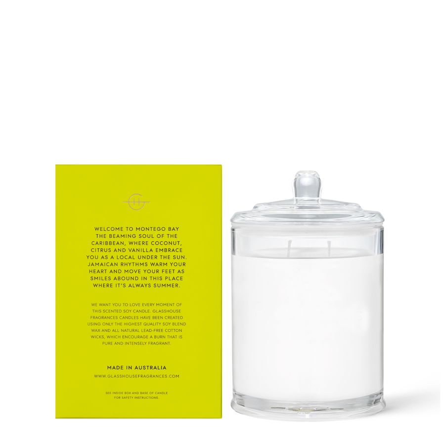 Montego Bay Rhythm Glasshouse Candle