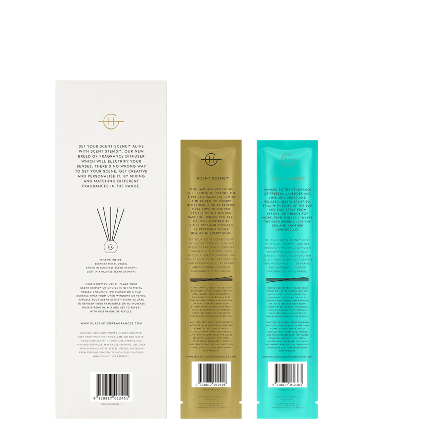 Scent Scene Duo, Lost In Amalfi & Kyoto In Bloom