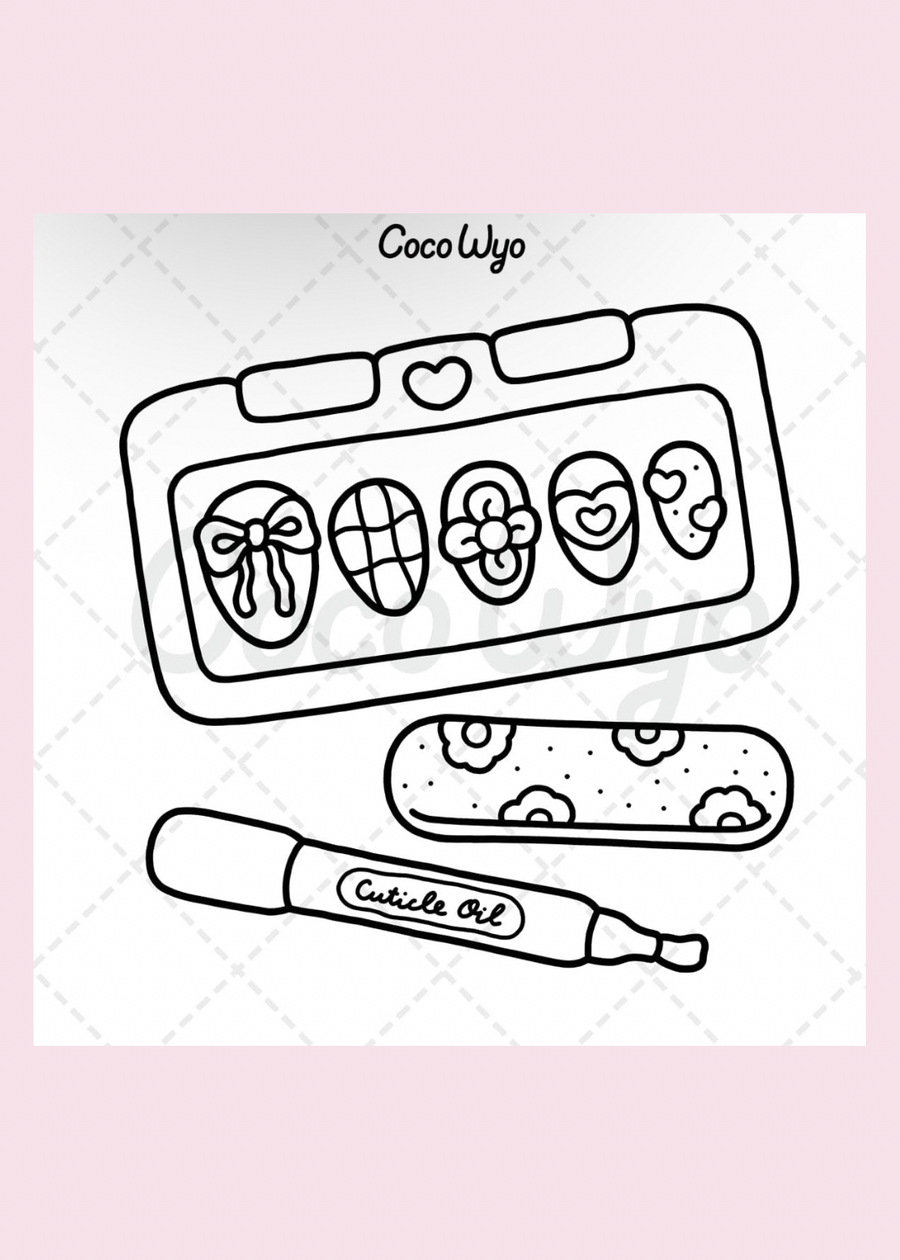 Self-Care: Colouring Book for Adults & Teens
