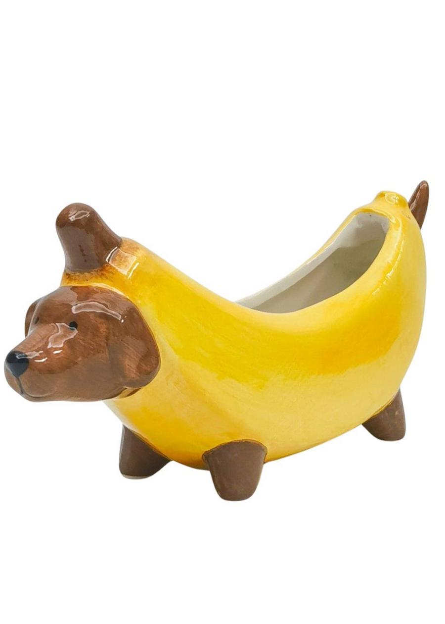 Banana Dog Planter