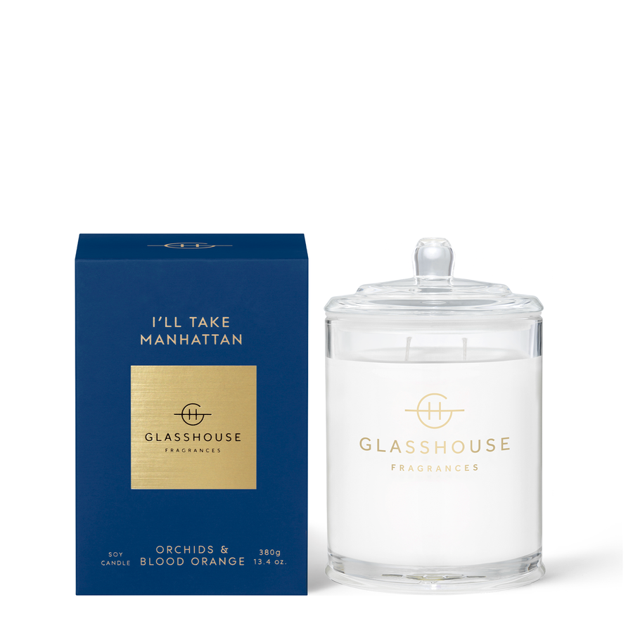 I’ll Take Manhattan Glasshouse Candle
