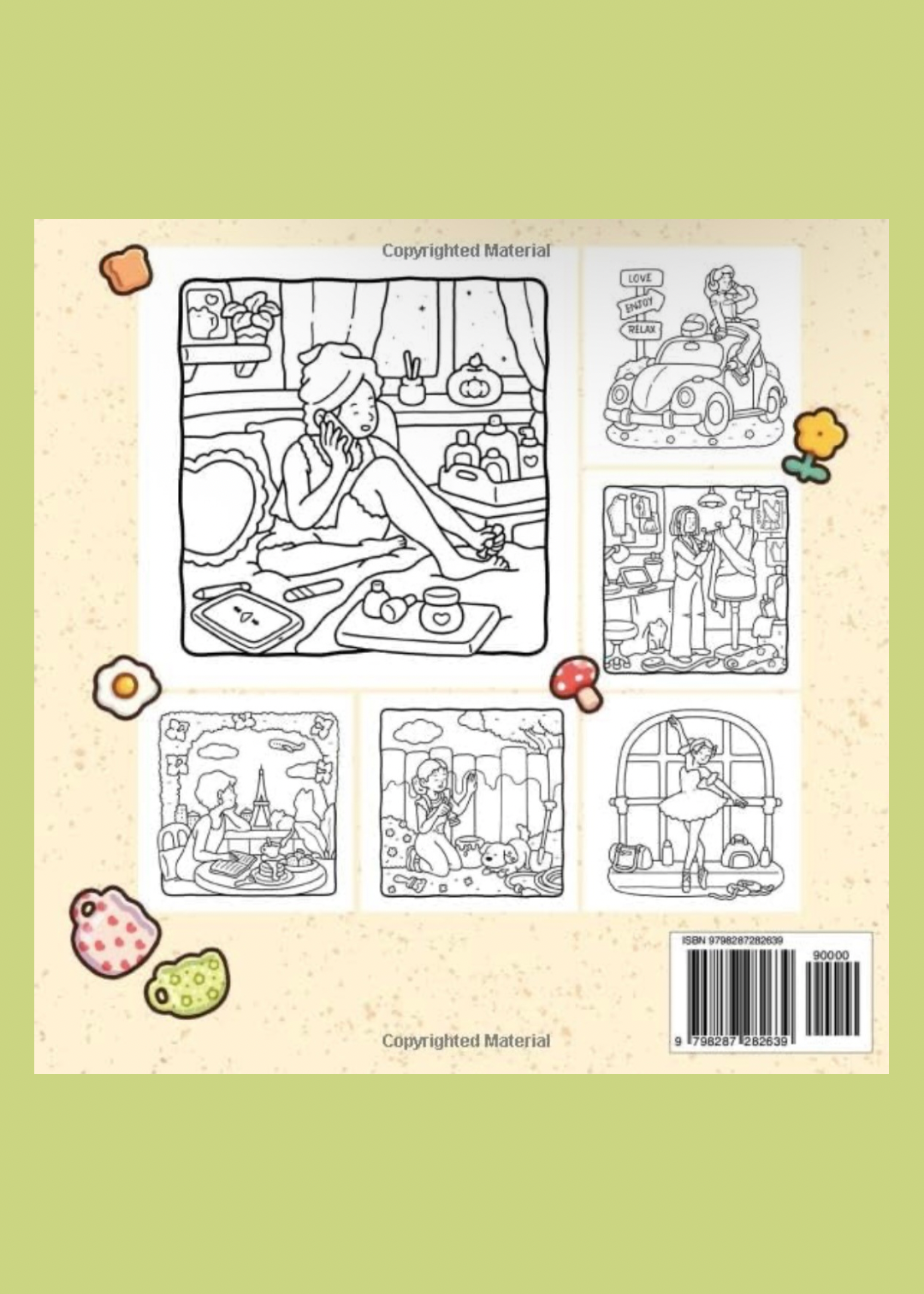 Girl Moments Vol 2: Colouring Book for Adults & Teens