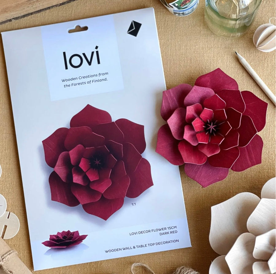Dark Red Flower