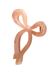 Bow Claw Clip - Pink