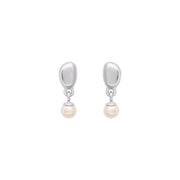 Alga Pearl Drop Earrings