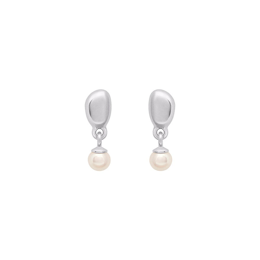 Alga Pearl Drop Earrings