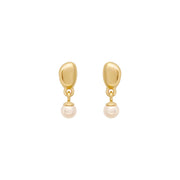 Alga Pearl Drop Earrings