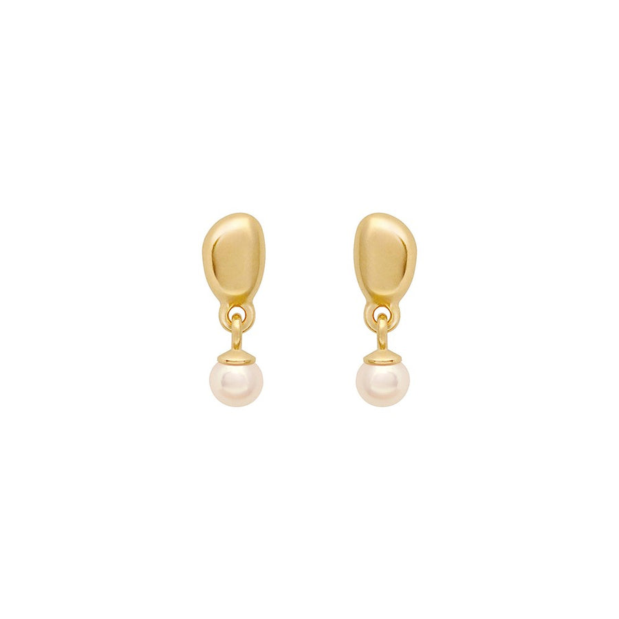 Alga Pearl Drop Earrings