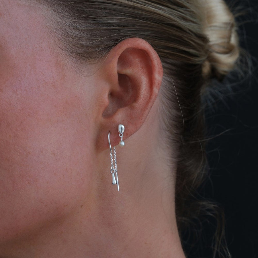 Droplet Thread Earrings