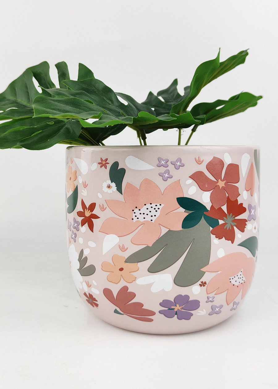 Mae Floral Planter