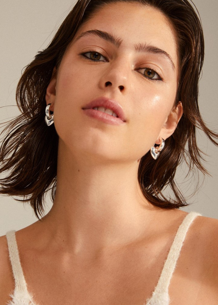 Iokaste Recycled Chunky Hoops