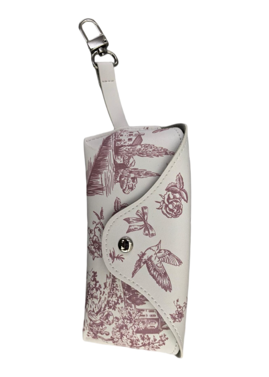 Romantique Toile Glasses Case