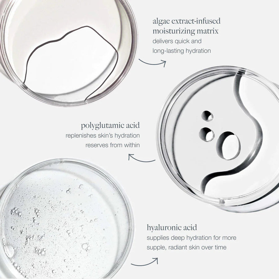 Circular hydration serum with hyaluronic acid
