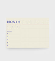 Lettuce | A2 Month Planner
