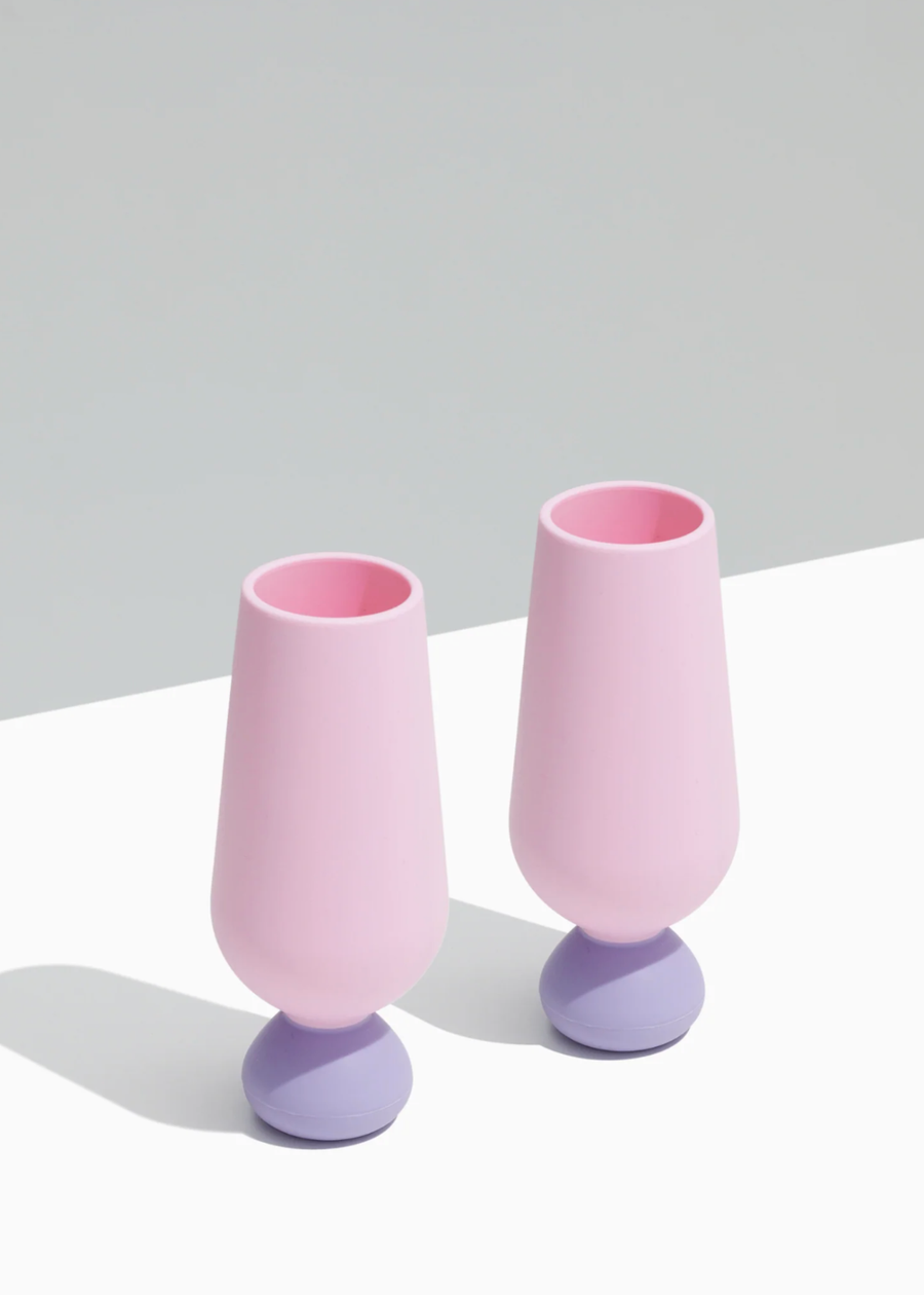 STYLD.® Bubble Champagne Flute Set (2 pcs)