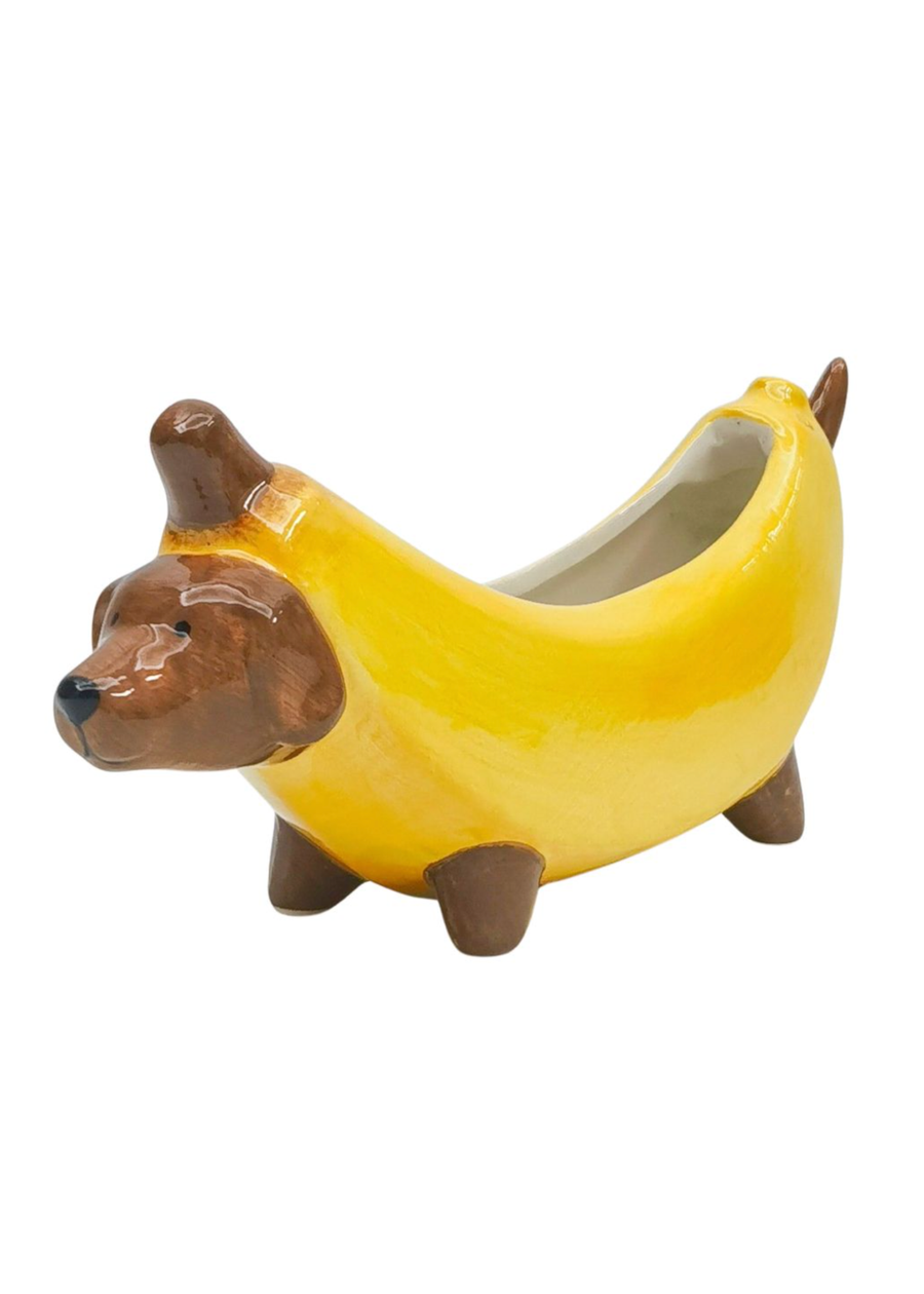 Banana Dog Planter