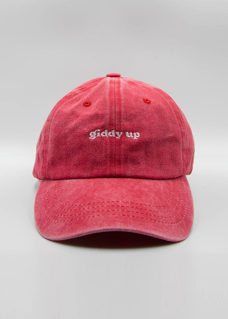 Slogan Cap - Giddy Up