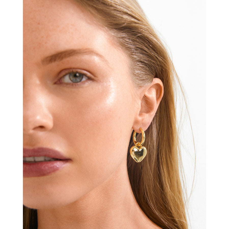 Arien Heart Earrings