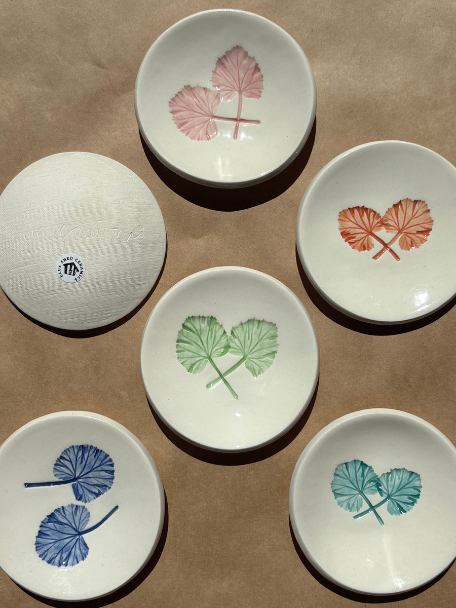 Ceramic Pelargonium Dish