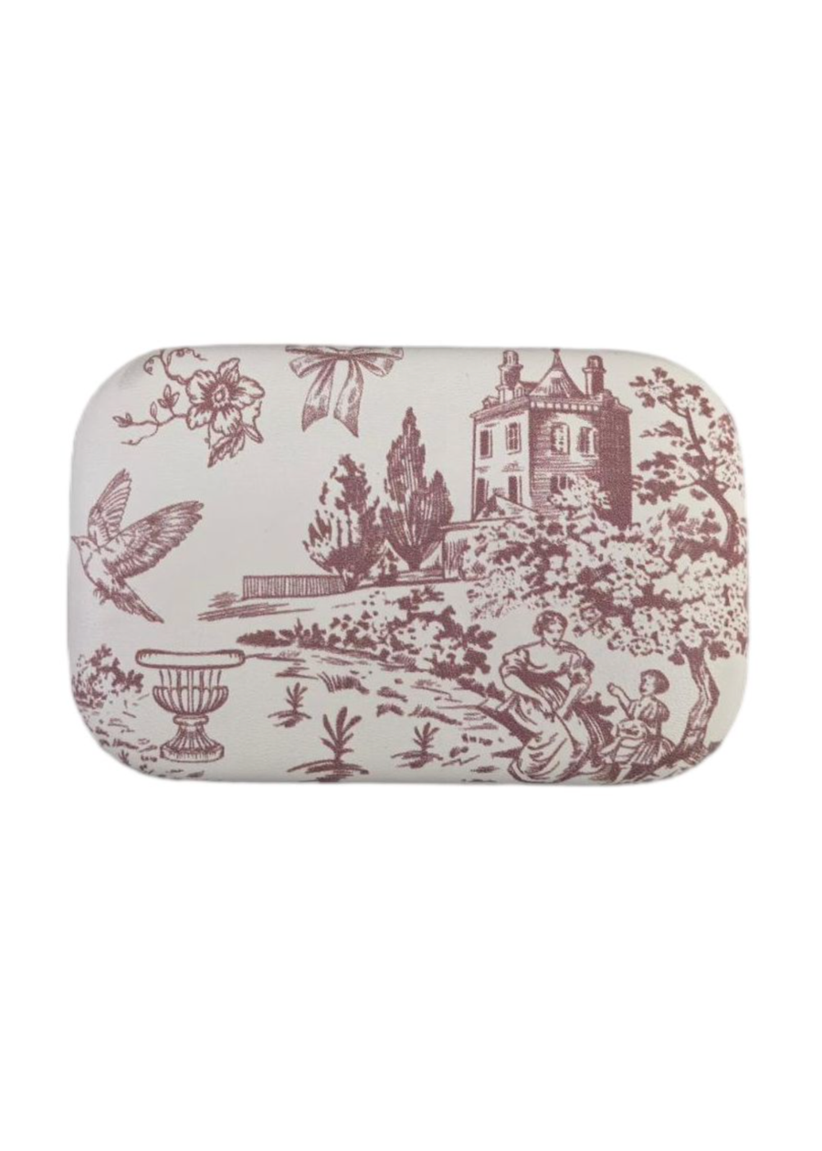 Romantique Toile Mini Travel Case