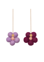 Felt Flower Scent Fresheners, Amber & Lavender