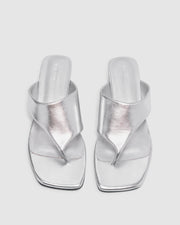 Marcella Heel in Silver