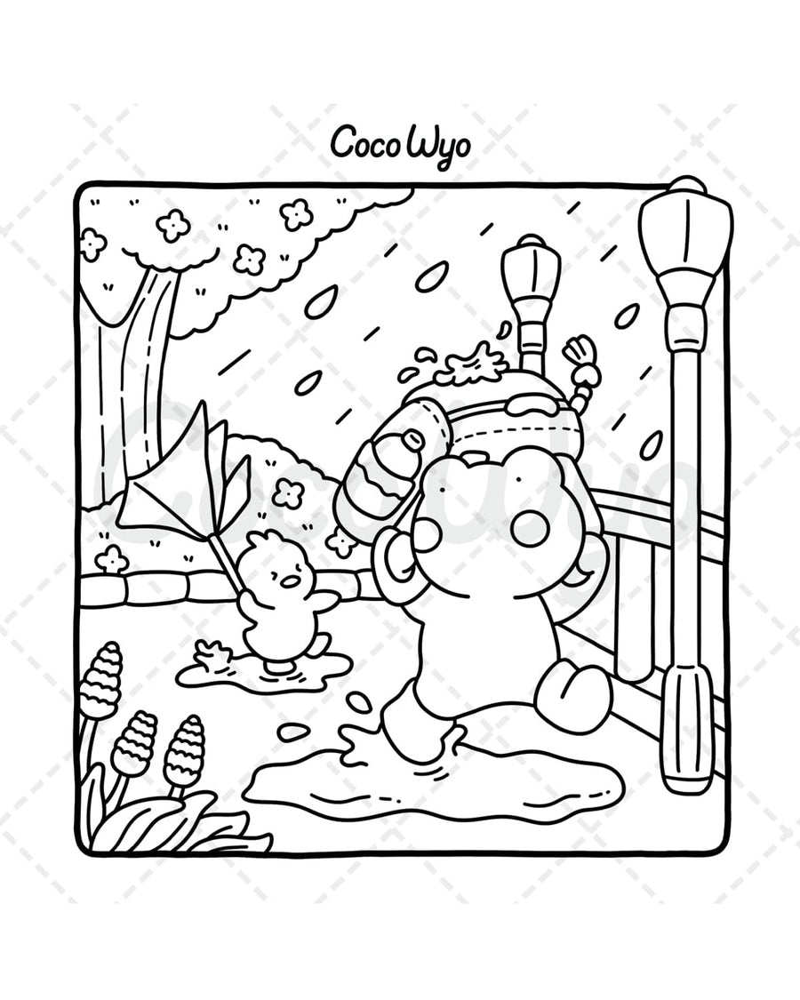 Little Cuddles: Coloring Book for Adults and Teens