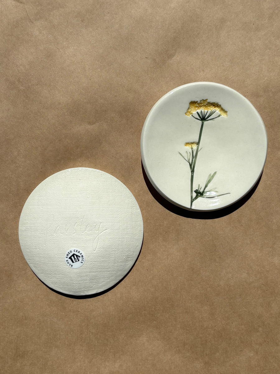 Ceramic Parsley Dish