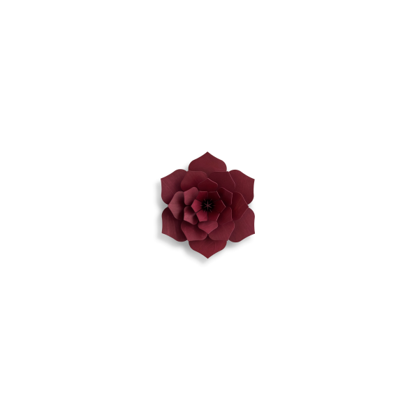 Dark Red Flower