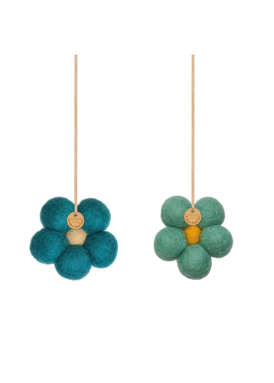 Felt Flower Scent Fresheners, Beachcomber