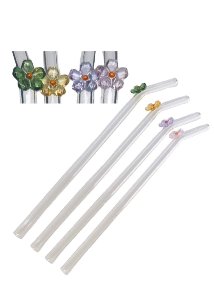 Kaya Glass Straw (4 Pack)