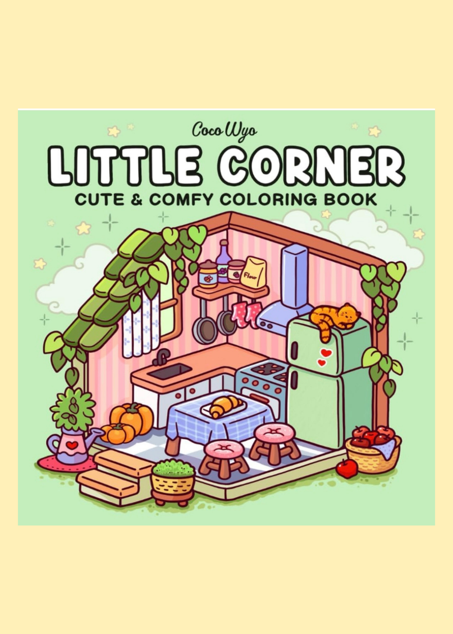 Little Corner: Colouring Book for Adults & Teens