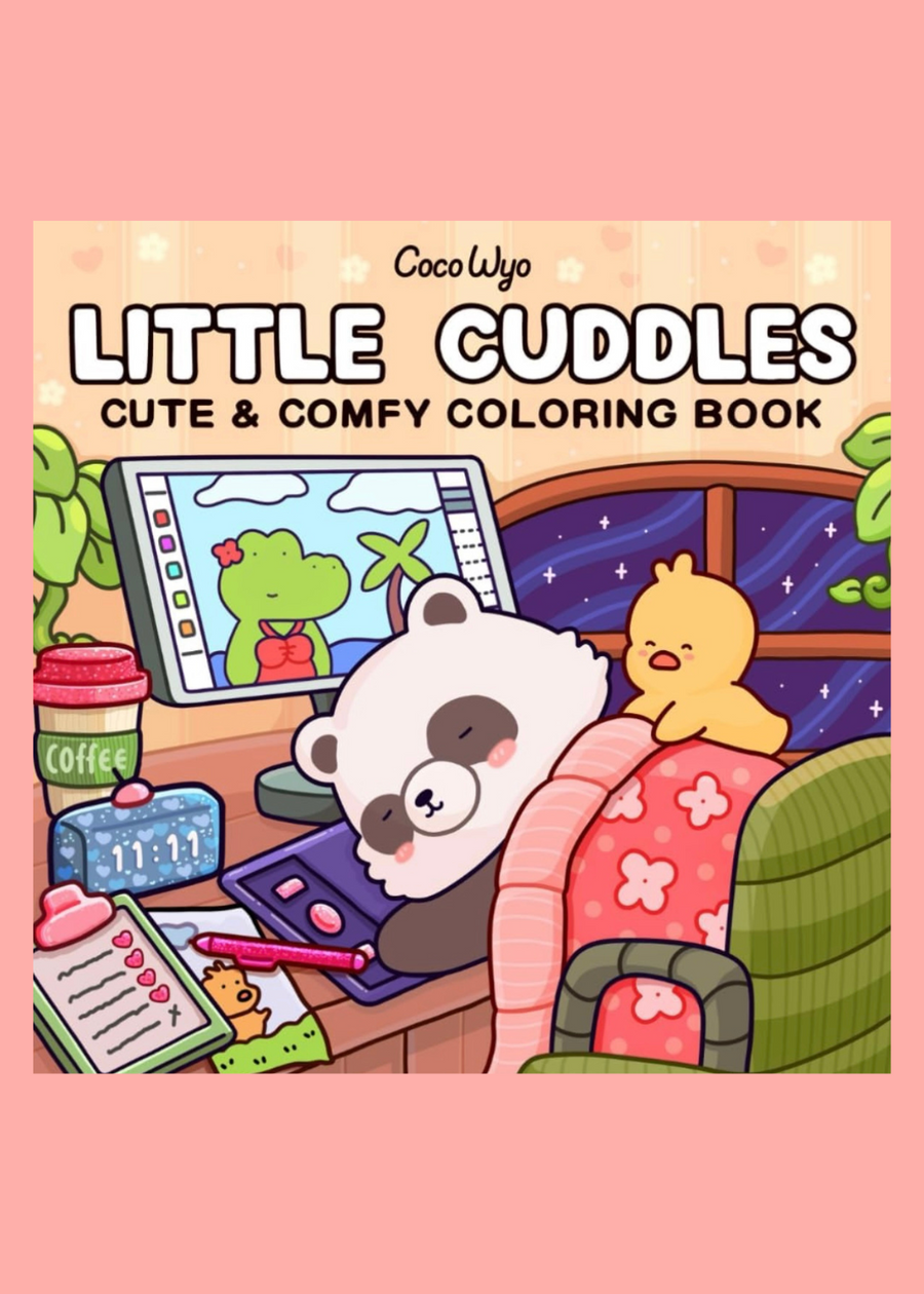 Little Cuddles: Coloring Book for Adults and Teens