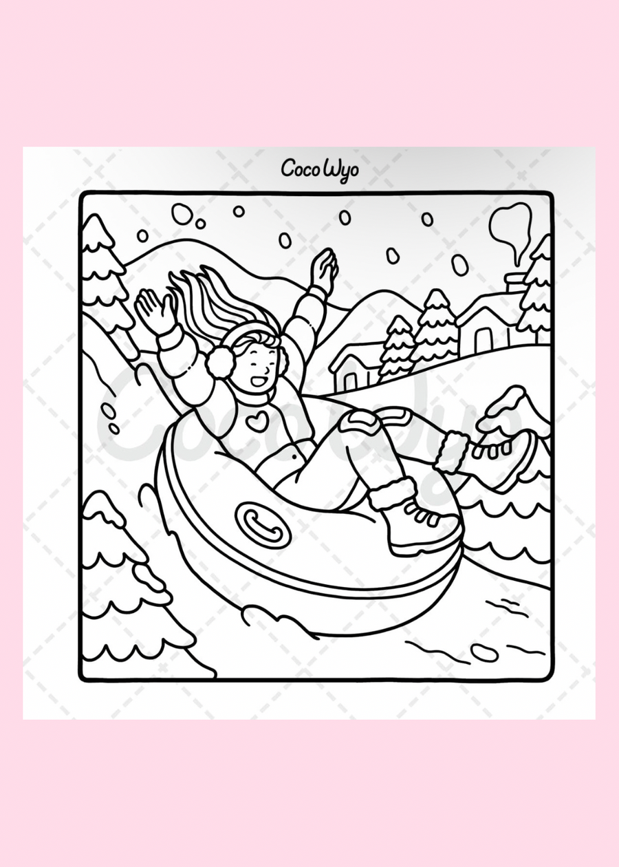Girl Moments: Colouring Books For Adults & Teens