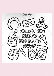 Self-Care: Colouring Book for Adults & Teens