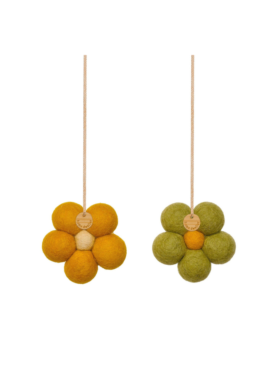 Felt Flower Scent Fresheners, Australian Countryside