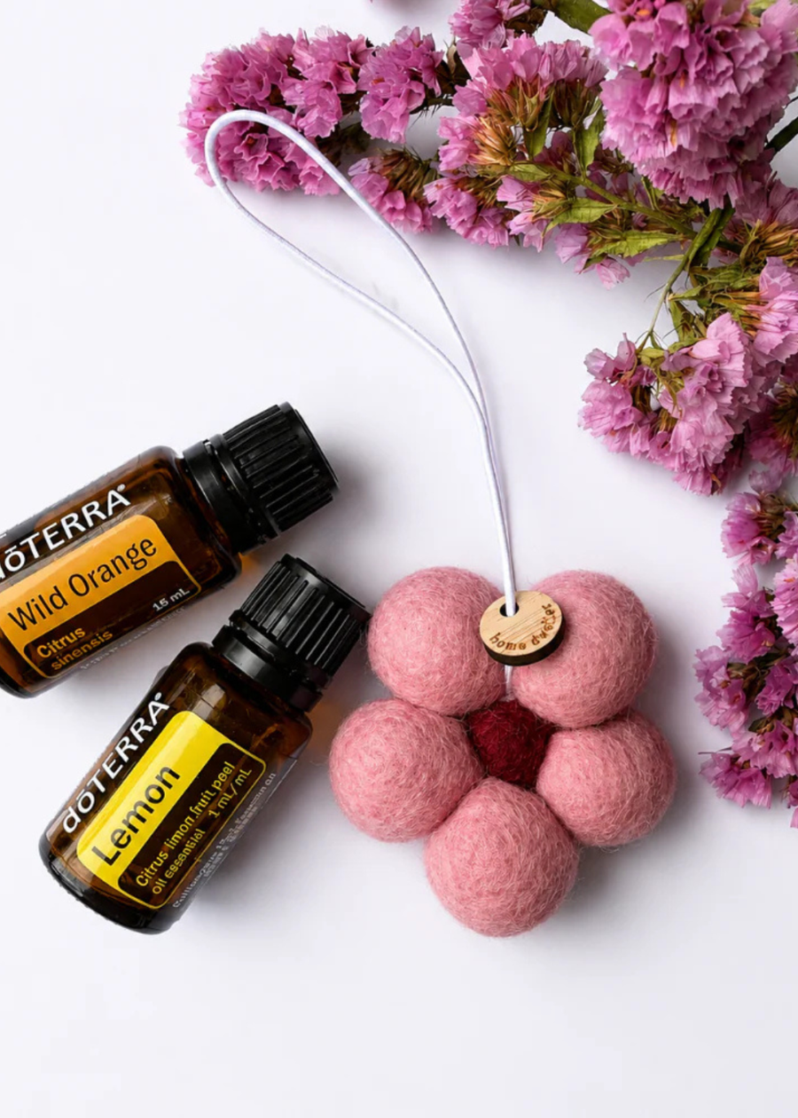 Scented Your Way Felt Freshener - Pink Flower