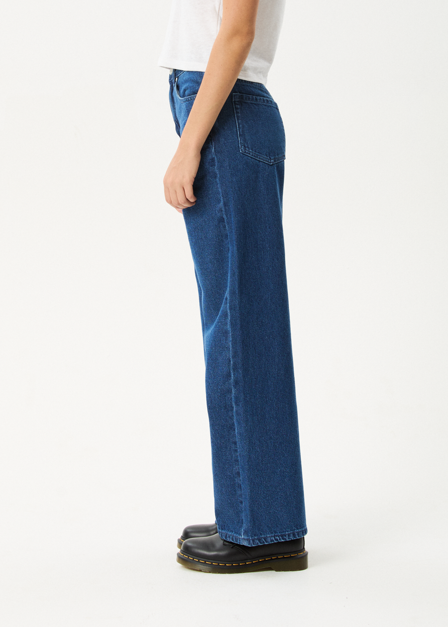 Bella, Denim Wide Leg Baggy Jean