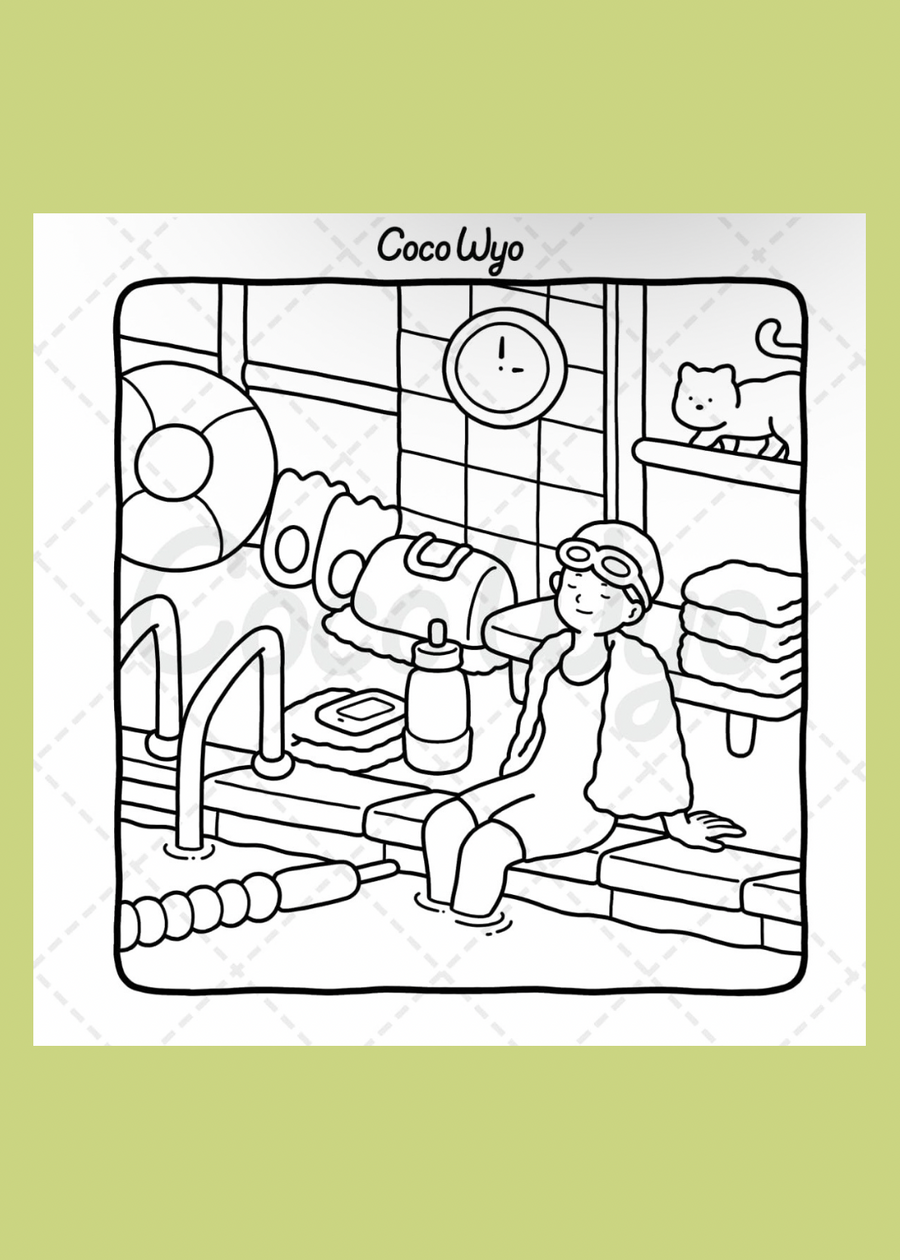Girl Moments Vol 2: Colouring Book for Adults & Teens