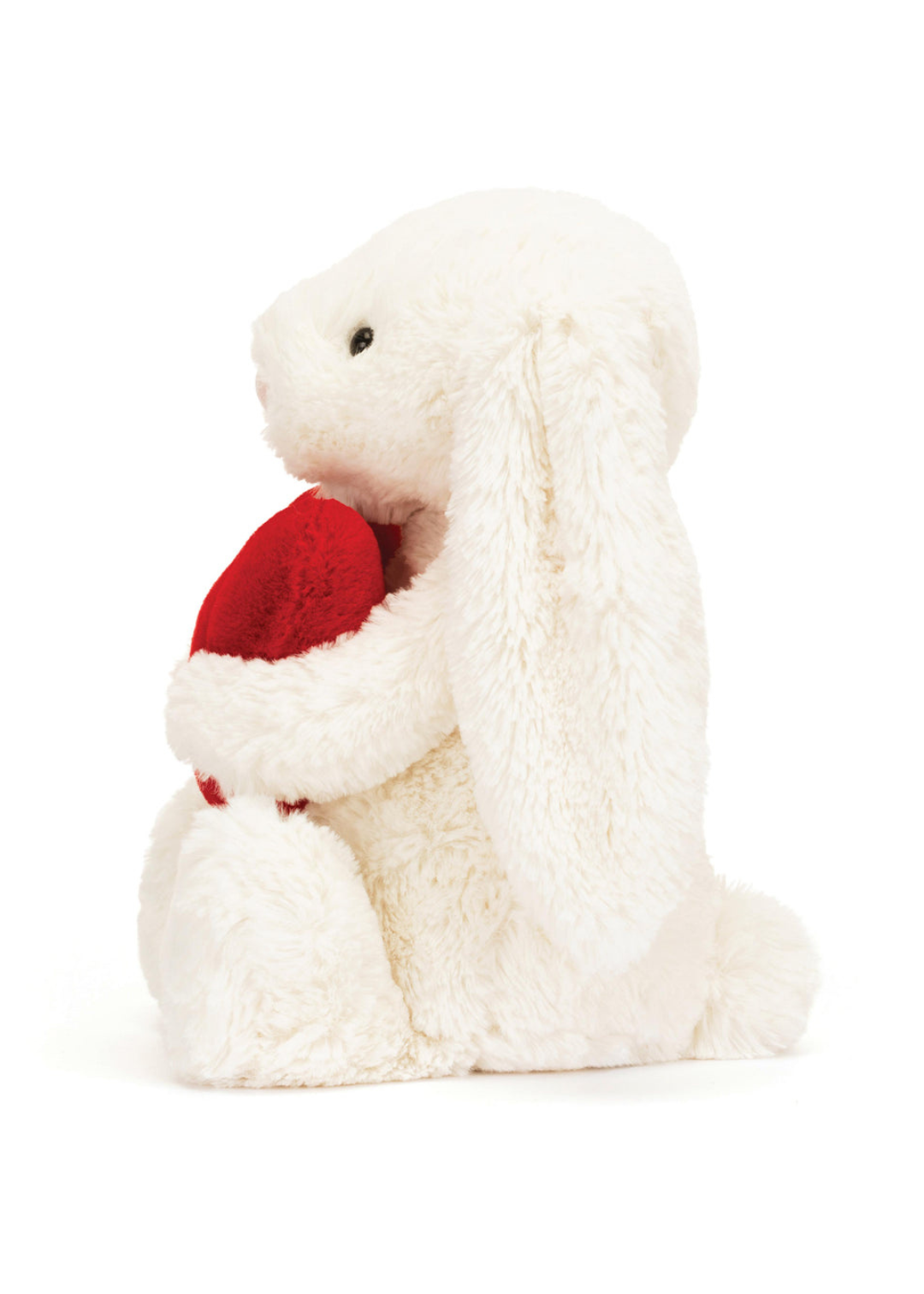 Bashful Red Love Heart Bunny